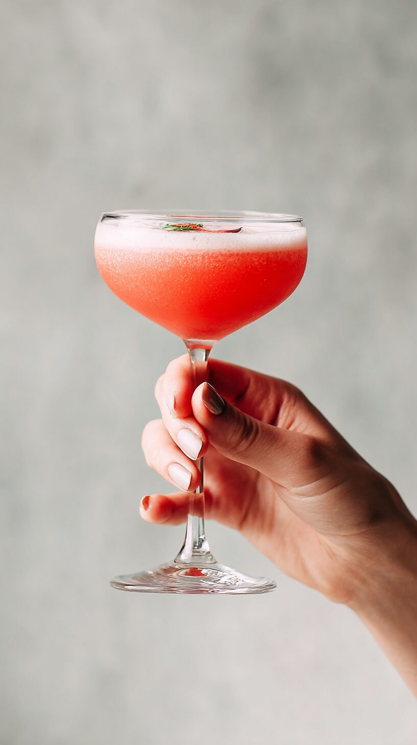 Cocktail French 27 au Gin Collection Rose Damascena